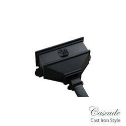 Product image for Cascade Cast Iron Style 65mm & 68mm Small Hopper With Gargoyle (Black)