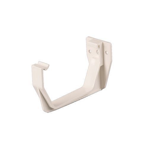Product image for Brett Martin Plastic Guttering Square Style Fascia Bracket 114mm - White