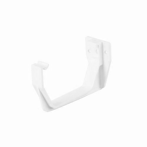 Product image for Brett Martin Plastic Guttering Square Style Fascia Bracket 114mm - Arctic White