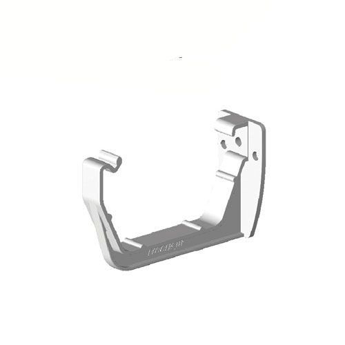 Product image for Freeflow Square Style Plastic Guttering Fascia Bracket - White