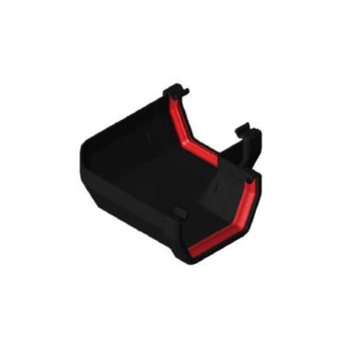 Product image for Freeflow 90 Degree Square Style Plastic Guttering Angle - Black
