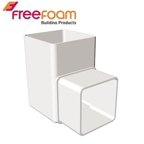 Product image for Freeflow Square 90 Degree Offset Bend - Caramel