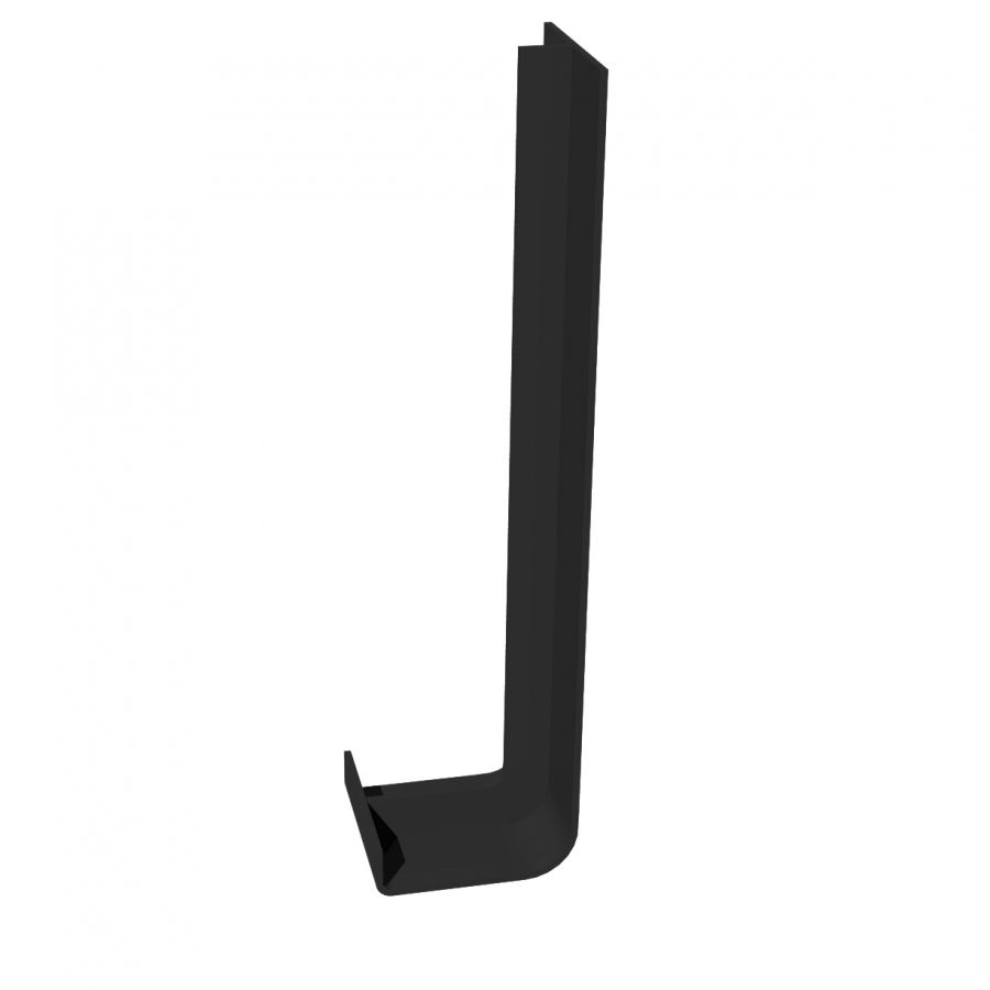 Image of uPVC Fascia Board Joiner (Square Edge) 300mm - Black