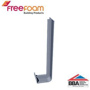 Product image for uPVC Fascia Board Joiner (Square Edge) 600mm - Storm Grey
