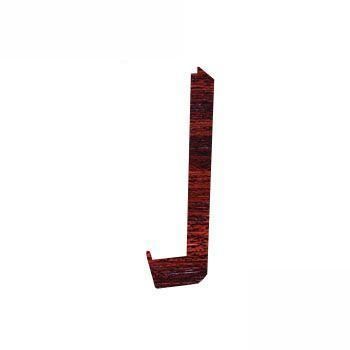 Product image for uPVC Fascia Board Joiner (Square Edge) 600mm - Mahogany