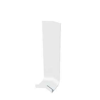 Product image for uPVC Fascia Board External Corner (Square Edged) 135dg - 300mm White