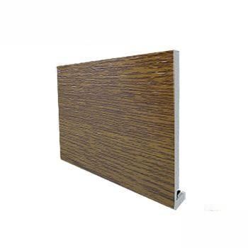 Product image for uPVC 150mm Replacement Fascia Board (18mm Square Edge) 5m - Light Oak