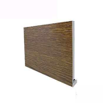 Product image for uPVC 200mm Replacement Fascia Board (18mm Square Edge) 5m - Light Oak