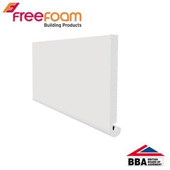 Image of uPVC 150mm Replacement Fascia Board (18mm Bullnose Edge) 5m  - White