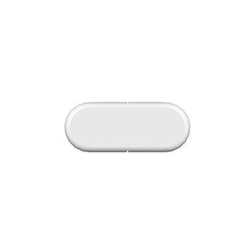Product image for uPVC Fascia Board End Cap (Bullnose) - 100mm White