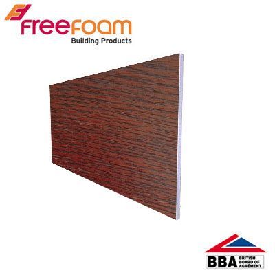 Product image for uPVC 175mm Soffit Board (10mm General Purpose) 5m - Rosewood