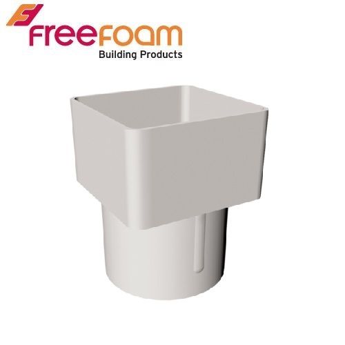 Product image for Freeflow Square to Round Pipe Adaptor - Caramel