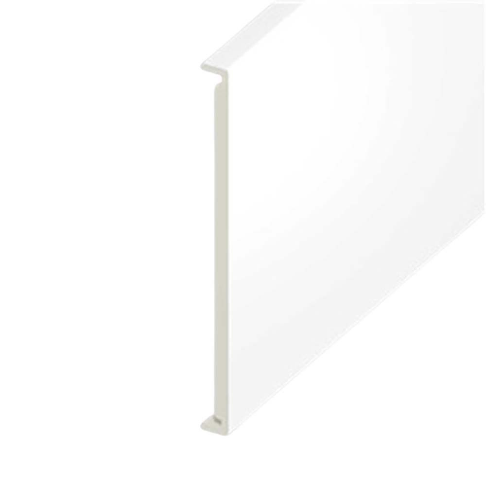 Product image for Box End Fascia Board 1250 x 450 x 18mm - White