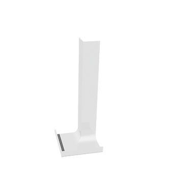 Product image for uPVC Fascia Board Internal Corner (Square Edge) 300mm - White
