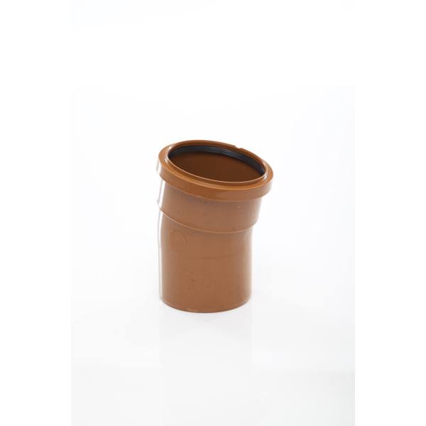 Product image for Polypipe Bend UG408 110mm 11.25deg Single Socket