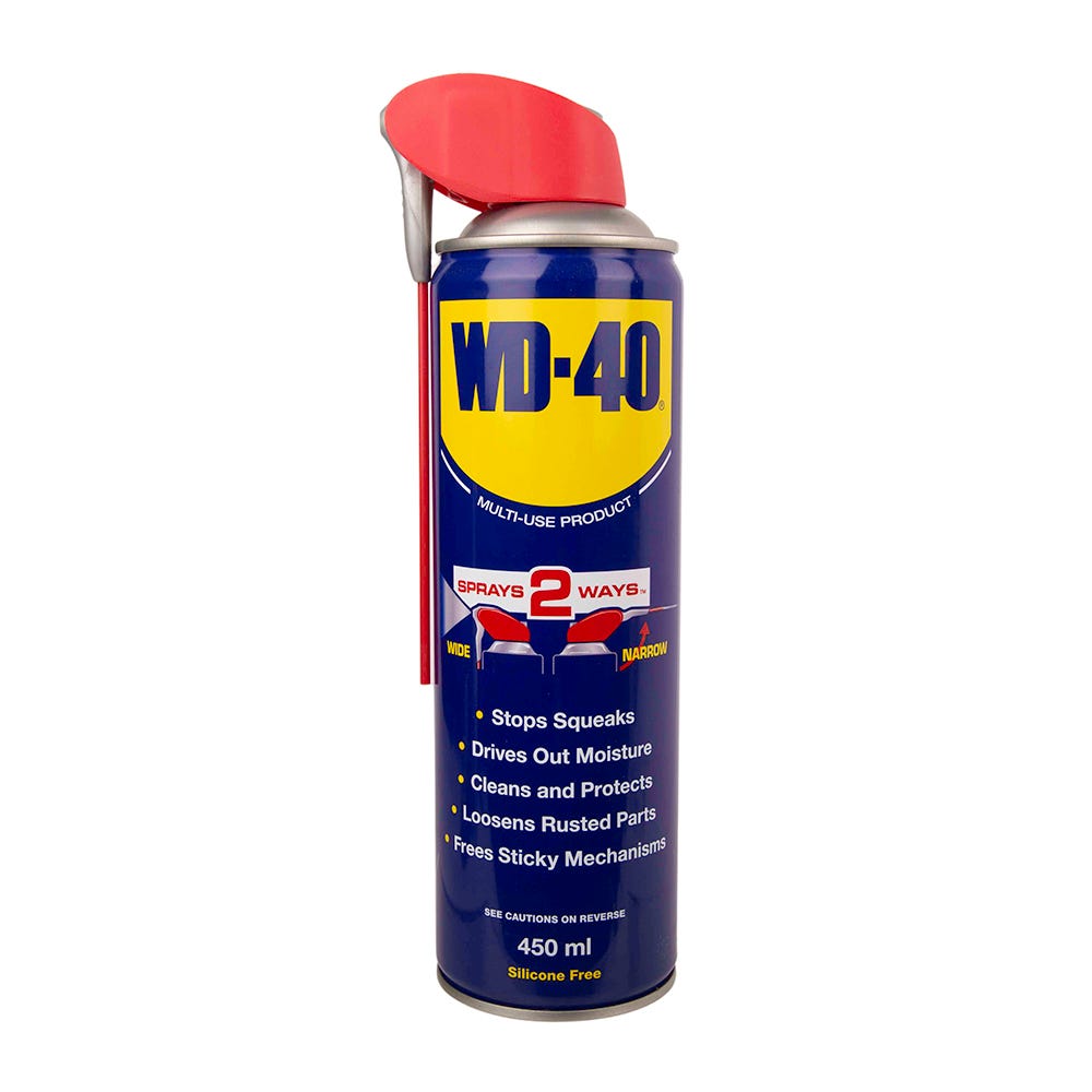 Product image for WD40 Multi-use Smart Straw Aerosol 450ml W/D44137S