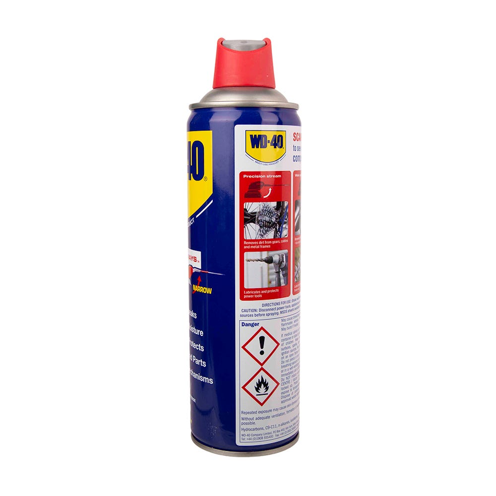 Product image for WD40 Multi-use Smart Straw Aerosol 450ml W/D44137S