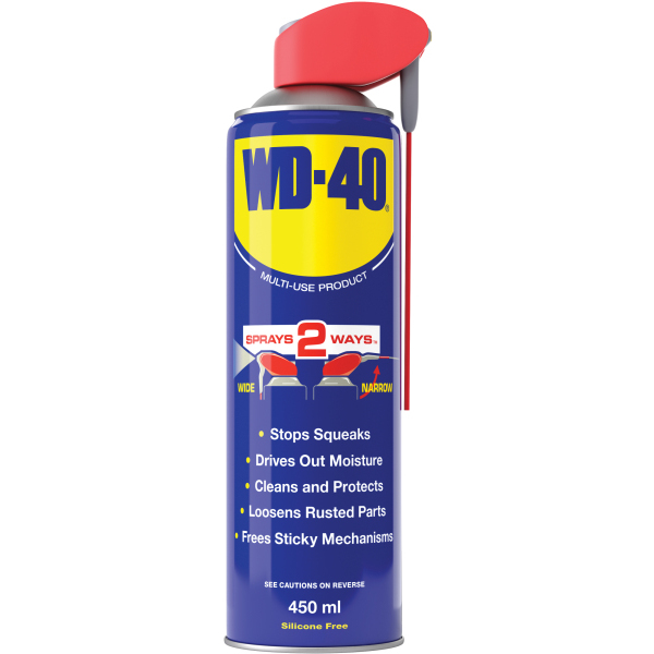 Product image for WD40 Multi-use Smart Straw Aerosol 450ml W/D44137S