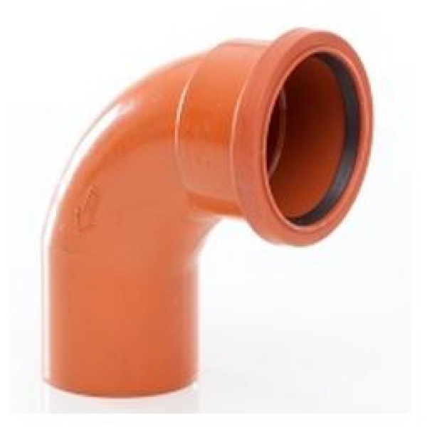 Product image for Polypipe Bend UG468 110mm 30deg Single Socket