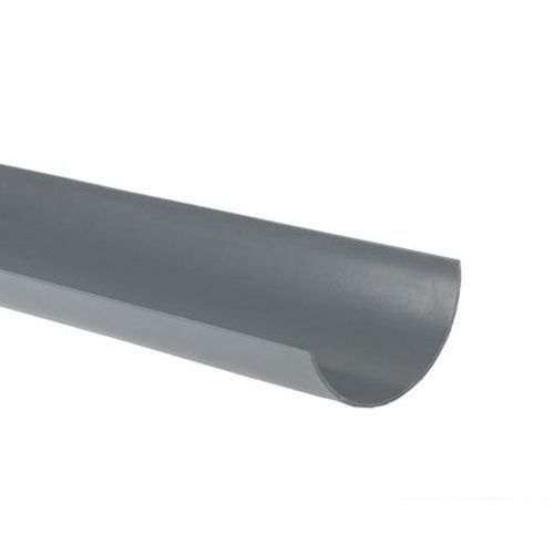 Product image for Brett Martin Plastic Guttering Half Round Style 4m Length 112mm - Grey