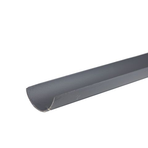 Product image for Cast Iron Half Round Guttering Length 1.8m - 100mm Primed Finish