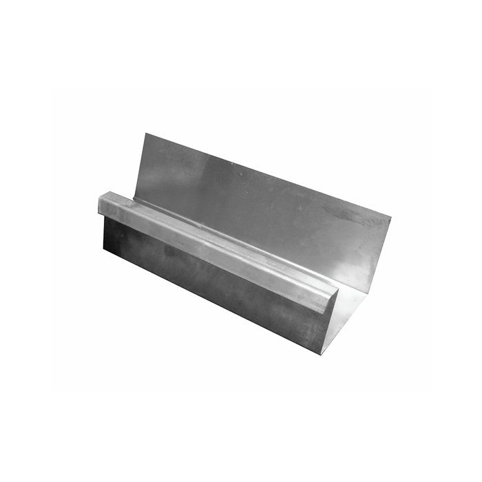 Product image for Metal Gutta Stainless Steel 120mm Box Gutter - 2.4m