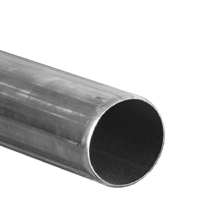 Product image for Metal Gutta Zinc Round 80mm Downpipe - 2.4m