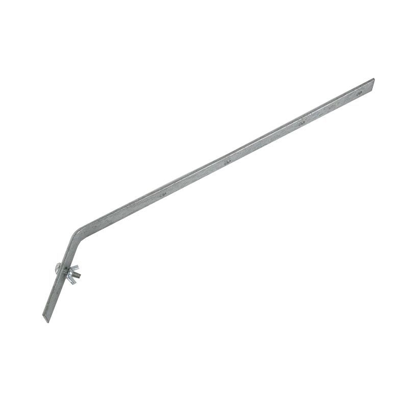 Product image for Brett Martin Galvanised Bracket Top Rafter Fixed for Plastic Guttering