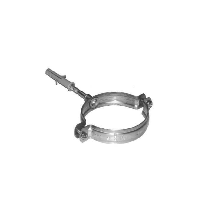 Product image for Metal Gutta Stainless Steel Round 80mm Downpipe Clip