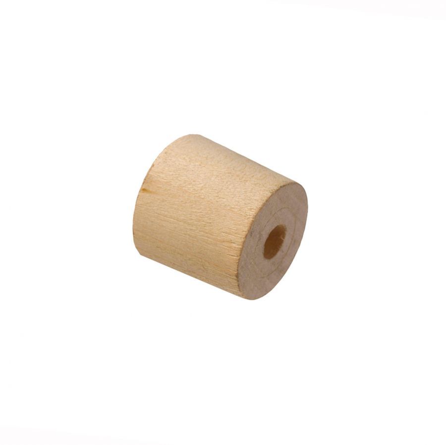Product image for Cast Iron Downpipe Wooden Bobbin - 30mm Projection
