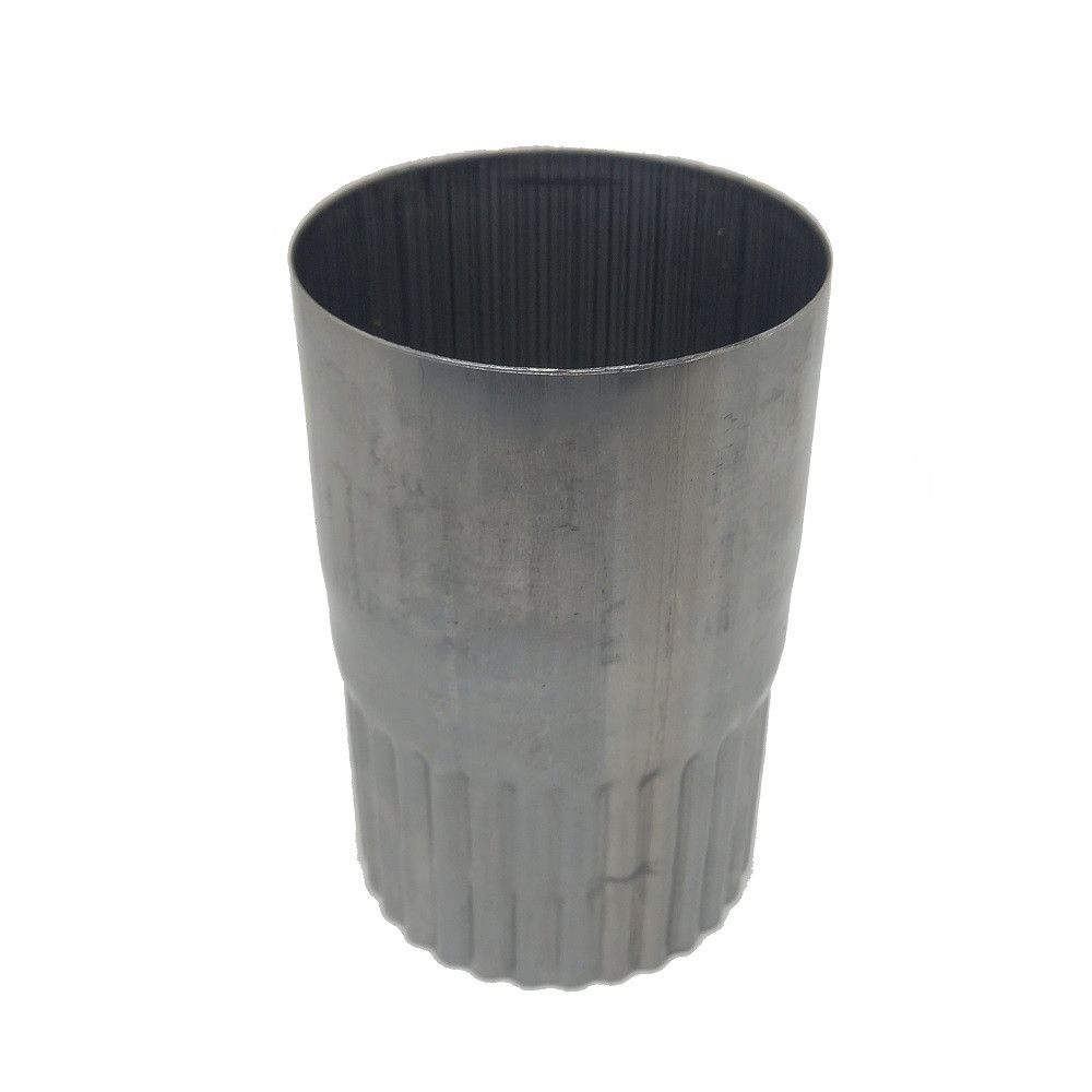 Image of Metal Gutta Stainless Steel Round 80mm Downpipe Connector