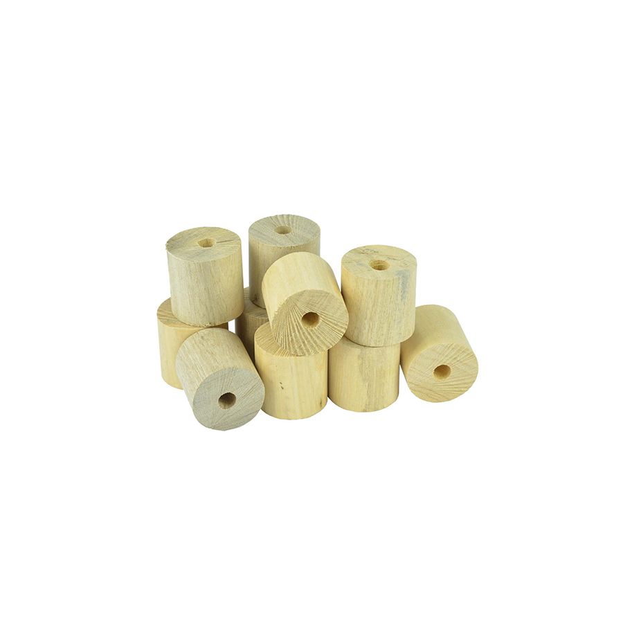 Image of Saint Gobain Classical Cast Iron Downpipe Wooden Bobbins - Pack of 10
