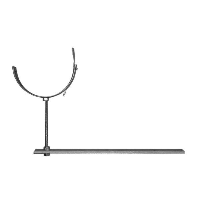Product image for Metal Gutta Stainless Steel 125mm Half Round Gutter Rise and Fall Bracket
