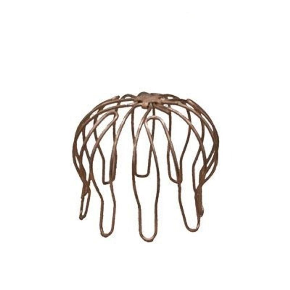 Image of Metal Gutta Copper Downpipe Leafguard - 80-100mm