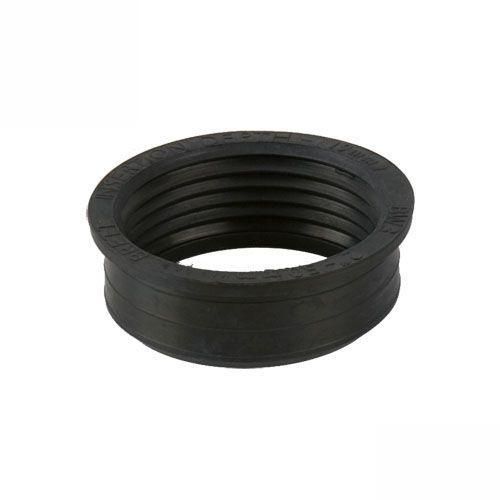 Product image for Cascade Cast Iron Style 2 Inch / 50mm Rubber Waste Adaptor (Black)