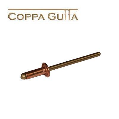 Product image for Metal Gutta Copper Gutter Rivets 3.9 x 11mm - Bag of 100