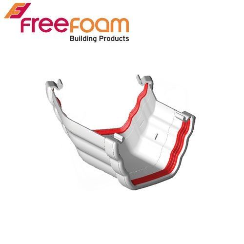 Image of Freeflow 150 Degree Ogee Style Gutter Angle - Black