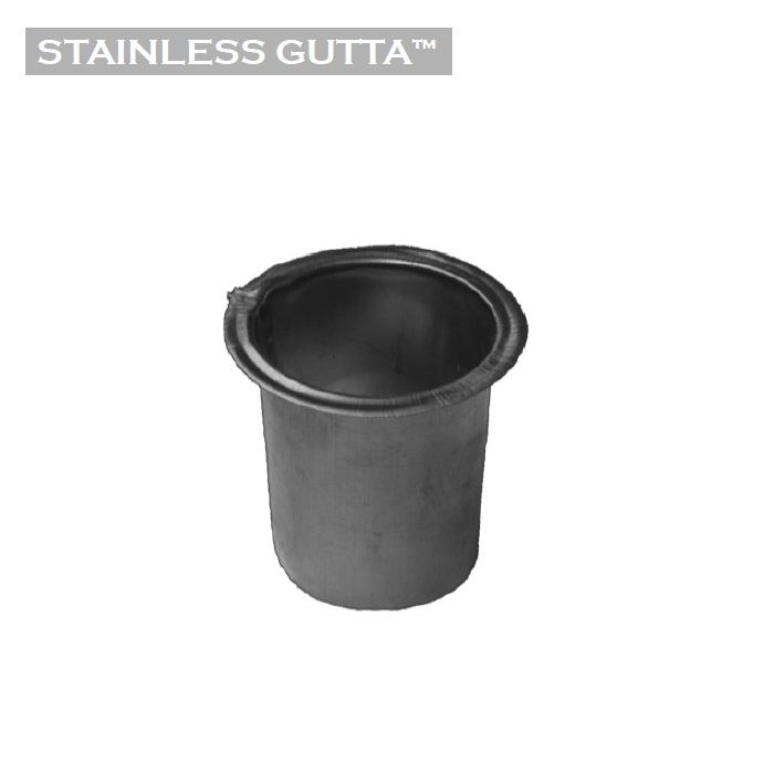 Product image for Metal Gutta Stainless Steel 80mm Downpipe Spigot