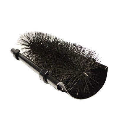 Product image for Lindab 100mm 3m Leafline Gutter Brush - Black