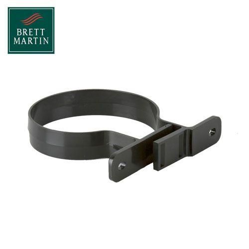 Product image for Cascade Cast Iron Style 110mm Soil Pipe & Socket Bracket (Black)