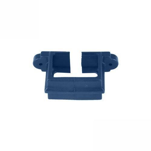 Product image for Cascade Cast Iron Style 100 x 75mm Plastic Downpipe Clip (Blue)