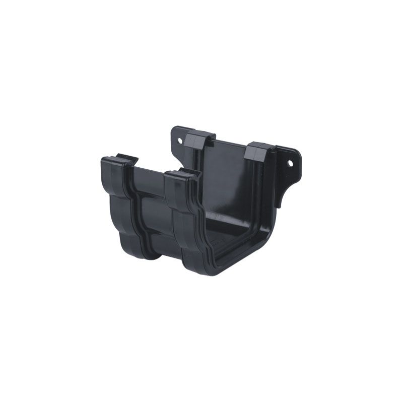 Product image for Brett Martin Plastic Guttering Ogee Prostyle Union Bracket Anthracite Grey - 106mm