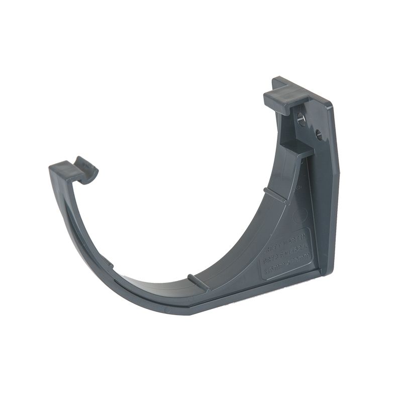 Product image for Brett Martin Plastic Guttering Deepstyle Fascia Bracket 115mm - Anthracite Grey