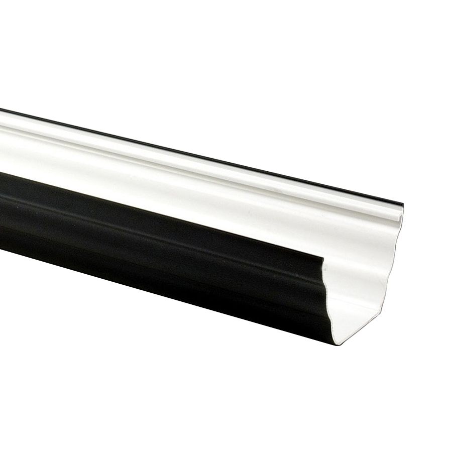Product image for Freeflow 135mm Plastic Ogee Style Guttering 4m Length - Black