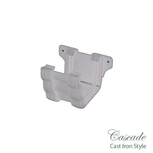 Product image for Cascade Cast Iron Style 106mm Prostyle Union Bracket - White