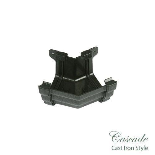 Product image for Cascade Cast Iron Style 106mm Prostyle External 135dg Angle - Black
