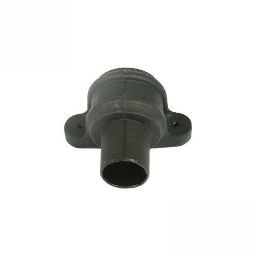Product image for Cascade Cast Iron Style 68mm Plastic Pipe Coupler With Lugs - Black