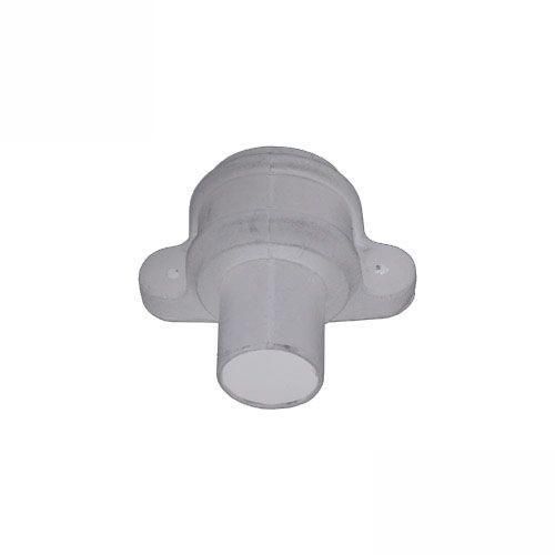 Product image for Cascade Cast Iron Style 68mm Plastic Pipe Coupler With Lugs - White