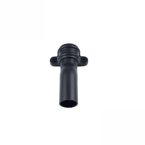 Product image for Cascade Cast Iron Style 68mm Plastic Plinth Offset With Lugs - Grey