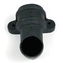 Product image for Cascade Cast Iron Style 68mm Plastic Shoe With Lugs - Black
